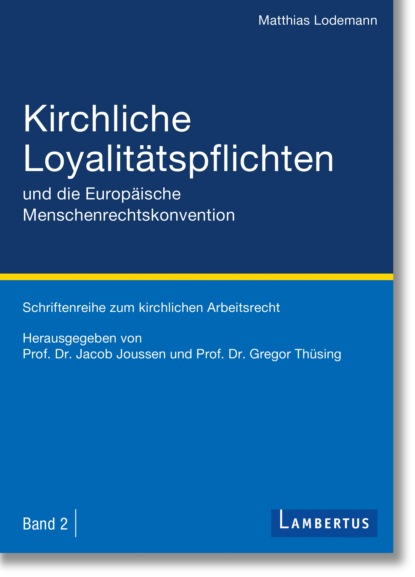 Schriftenreihe zum kirchlichen Arbeitsrecht
