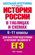 История России в таблицах и схемах. 6-11 классы. Для быстрой подготовки к устному экзамену и ЕГЭ