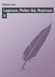 Lapsuus, Poika-ikä, Nuoruus II