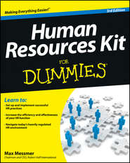 Human Resources Kit For Dummies