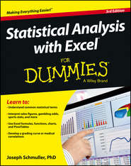 Statistical Analysis with Excel For Dummies