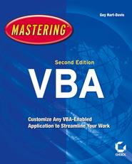 Mastering MIcrosoft VBA