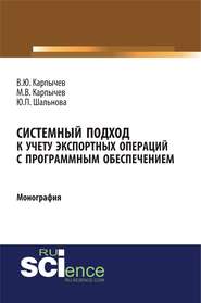 Системный подход к учету экспортных операций с программным обеспечением