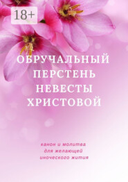 Обручальный перстень невесты Христовой. Канон желающей иноческого жития