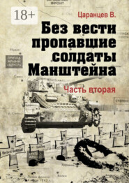 Без вести пропавшие солдаты Манштейна. Часть вторая