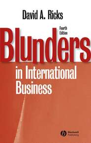 Blunders in International Business