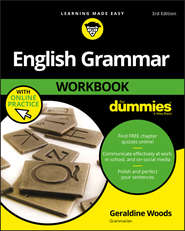 English Grammar Workbook For Dummies, with Online Practice