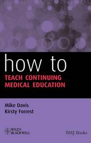 How to Teach Continuing Medical Education