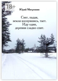 Снег, падая, земли коснувшись, тает. Иду один, деревня сладко спит