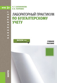 Лабораторный практикум по бухгалтерскому учету. (Бакалавриат). Учебное пособие.