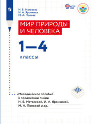 Мир природы и человека. Методические рекомендации. 1-4 классы (для обучающихся с интеллектуальными нарушениями)