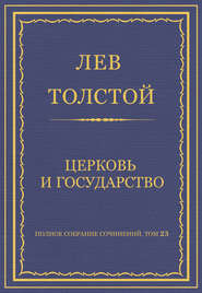 Полное собрание сочинений. Том 23. Произведения 1879–1884 гг. Церковь и государство