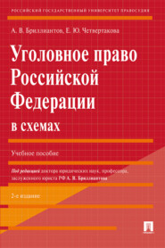Уголовное право Российской Федерации в схемах