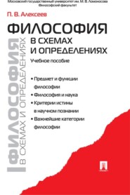 Философия в схемах и определениях
