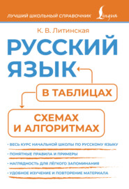 Русский язык в таблицах, схемах и алгоритмах