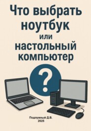 Что выбрать ноутбук или настольный компьютер?