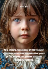 Мама, не кричи. Как раненное детство управляет нашей взрослой жизнью. Эмоциональные травмы детства, материнские сценарии, психология внутреннего ребёнка