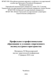 Профильное и профессиональное образование в условиях современного поликультурного пространства