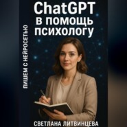 ChatGPT в помощь психологу. Пишем с нейросетью.