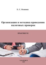 Организация и методика проведения налоговых проверок. Практикум