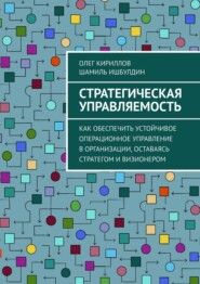 Стратегическая управляемость. Как обеспечить устойчивое операционное управление в организации, оставаясь стратегом и визионером