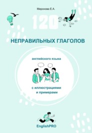 120 неправильных глаголов английского языка с иллюстрациями и примерами
