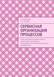 Сервисная организация процессов. Серия: Операционная эффективность и бережливое производство в промышленности (учебное пособие для руководителей)