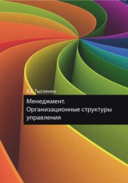 Менеджмент. Организационные структуры управления