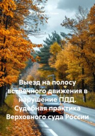 Выезд на полосу встречного движения в нарушение ПДД. Судебная практика Верховного суда России