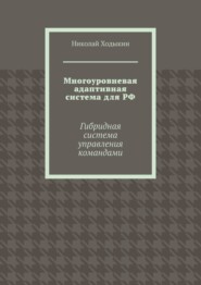Многоуровневая адаптивная система для РФ. Гибридная система управления командами