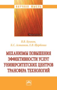 Механизмы повышения эффективности услуг университетских центров трансфера технологий