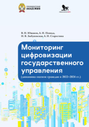 Мониторинг цифровизации государственного управления (динамика оценок граждан в 2022-2024 гг.)