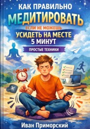 Как правильно медитировать если не можешь усидеть на месте 5 минут простые техники