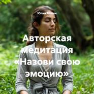 Авторская медитация «Назови свою эмоцию»