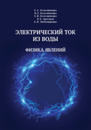 Электрический ток из воды. Физика явлений