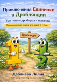 Приключения Единички в Дробляндии. Как понять дроби раз и навсегда. Математическая сказка для детей 8—12 лет.