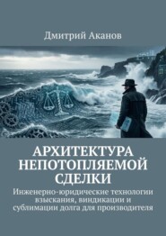 Архитектура непотопляемой сделки. Инженерно-юридические технологии взыскания, виндикации и сублимации долга для производителя