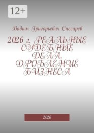 2026 г. Реальные судебные дела. Дробление бизнеса. 2026