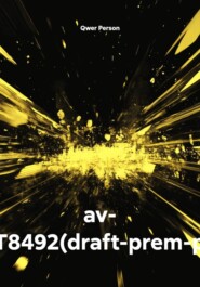 av- TEST8492(draft-prem-publ)