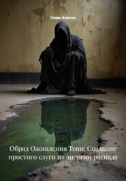 Обряд Оживления Тени: Создание простого слуги из энергии распада