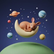 Сказка-колыбельная: Кенгуренок Прыг и планеты