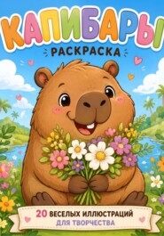 Раскраски из жизни Капибар