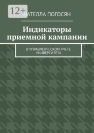 Индикаторы приемной кампании. в управленческом учете университета