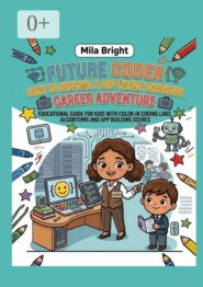 Future Coder: How to Become a Software Engineer. Coding Coloring Book for Kids Ages 4—8, Fun STEM Career Activity with Big Pictures and Simple Lines