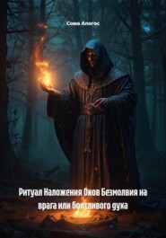 Ритуал Наложения Оков Безмолвия на врага или болтливого духа