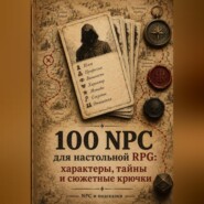 100 NPC для настольной RPG: характеры, тайны и сюжетные крючки