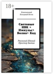 Световые ИВК = Импульс> Волна> Код. Реальный Единый Простор Бытия
