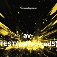 av- TEST(selfvoiced5)