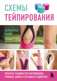 Схемы тейпирования. Простые техники при растяжениях, травмах, болях в суставах и судорогах