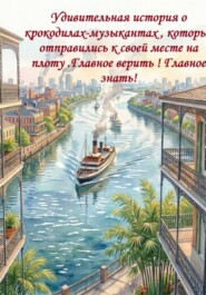 Удивительная история о крокодилах , которые отправились к своей месте на плоту. Главное верить ! Главное знать !"